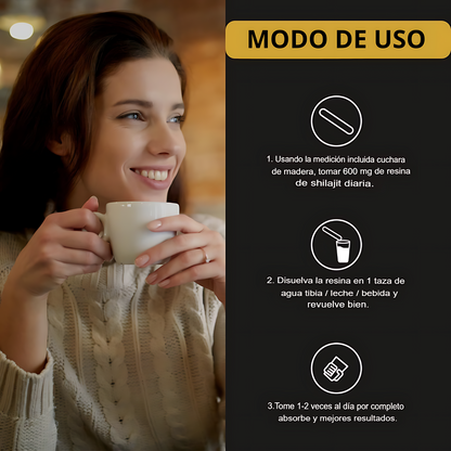 Shilajit - Vitalidad del Himalaya