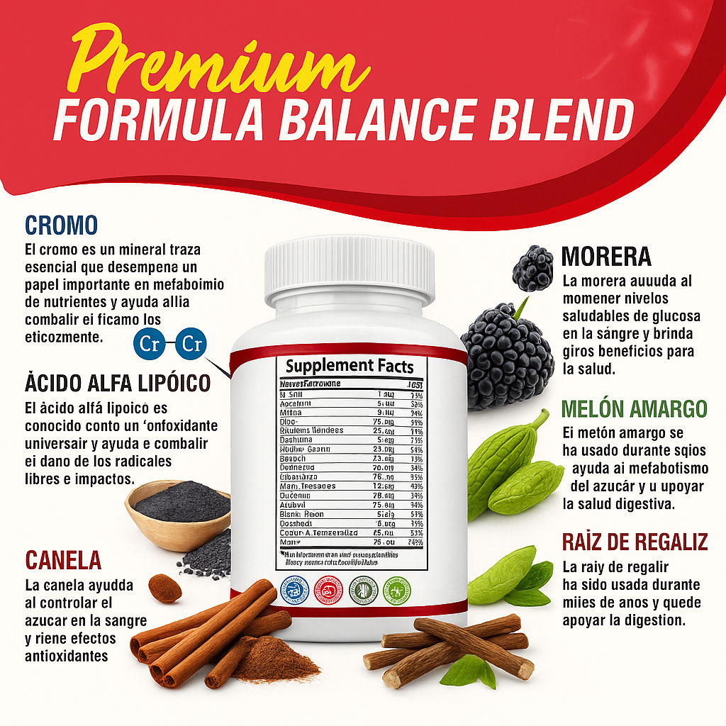 Blood Sugar Complex™ 60 Capsulas Blandas