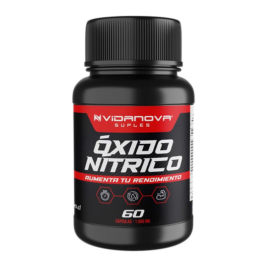 2x1 Óxido Nítrico™ – 60 Cápsulas por envase de Óxido Nítrico para  la Energía, Potencia y Rendimiento.
