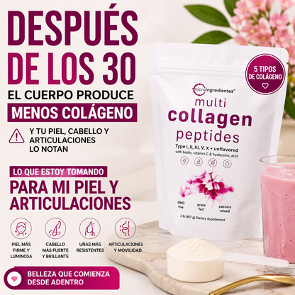 🔥Recupera la firmeza, energía y vitalidad que el tiempo está quitándole a tu cuerpo🔥🎁LLEVA GRATIS TU BLANQUEADOR DENTAL🎁