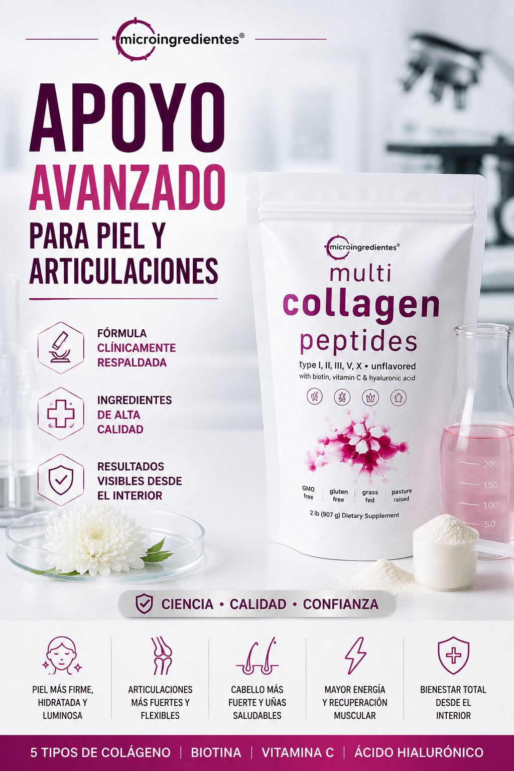 🔥Recupera la firmeza, energía y vitalidad que el tiempo está quitándole a tu cuerpo🔥🎁LLEVA GRATIS TU BLANQUEADOR DENTAL🎁