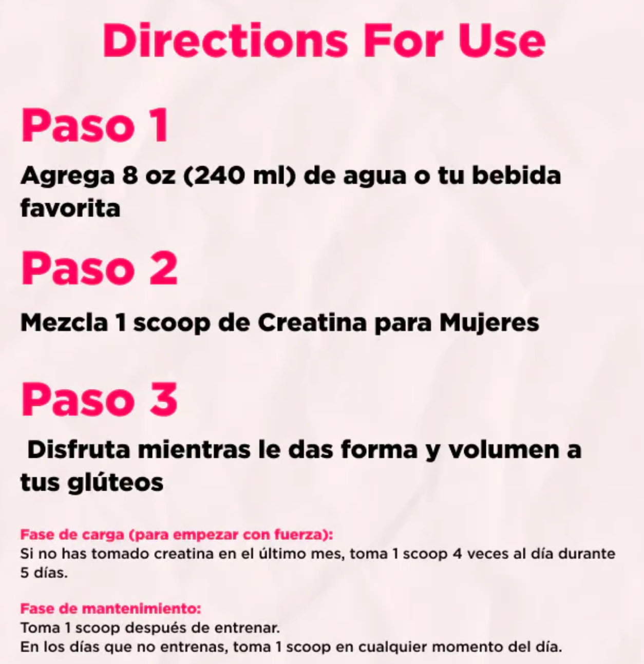 Monohidrato de creatina para mujeres 🔥Creatina → fuerza + crecimiento glúteos 🔥 Colágeno → piel + articulaciones ✨ BCAA → recuperación ⚡