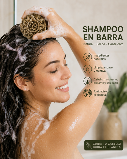 🔥SHAMPOO 3 HIERBAS Cabello más fuerte, abundante y saludable de forma natural🔥