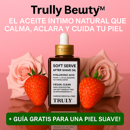 TrullyBeauty™ – Aceite Post Depilatorio + tu Guía Gratis para disfrutar la experiencia