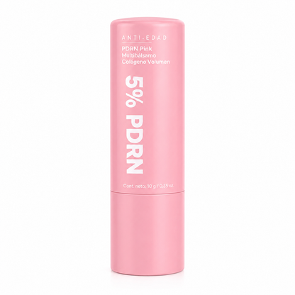 Bálsamo Multiusos de Colágeno Rosa PDRN, Volufiline Todo en Uno, Barra PDRN y NAD, Ayuda a Reducir las Líneas Finas, Cuidado Reafirmante, Cuidado Labial