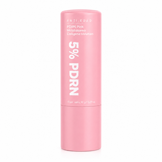 Bálsamo Multiusos de Colágeno Rosa PDRN, Volufiline Todo en Uno, Barra PDRN y NAD, Ayuda a Reducir las Líneas Finas, Cuidado Reafirmante, Cuidado Labial