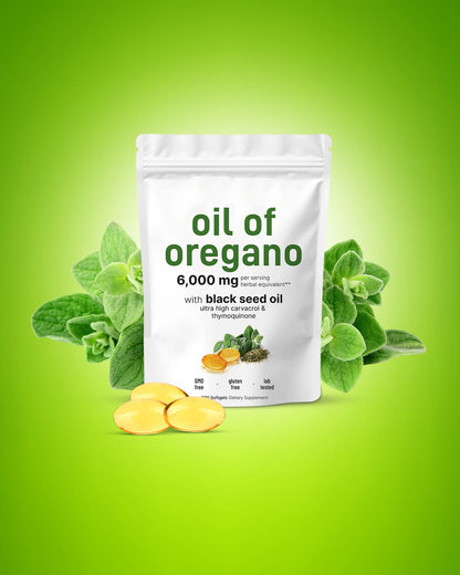 4X $57,000. Aceite de Orégano + Aceite de semilla negra🌿300 Cápsulas