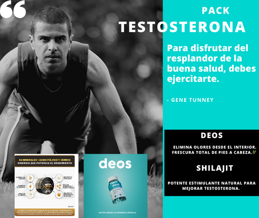 POTENTE PACK PARA SUBIR LA TESTOSTERONA Y SENTIRTE FRESCO TODO EL DIA